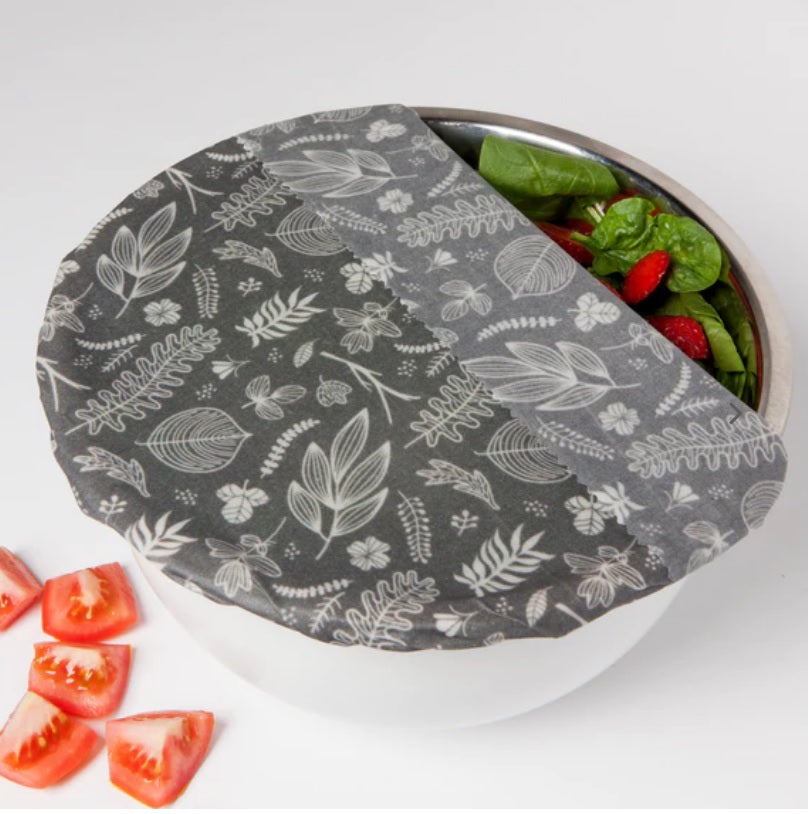 Arbor Beeswax Wrap Set of 3 Foxboro Fork in the Road & HBS Landscape